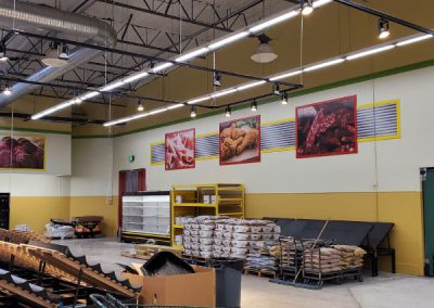 Food 4 Less in Sacramento - Commercial Interior Painting by DeCoster